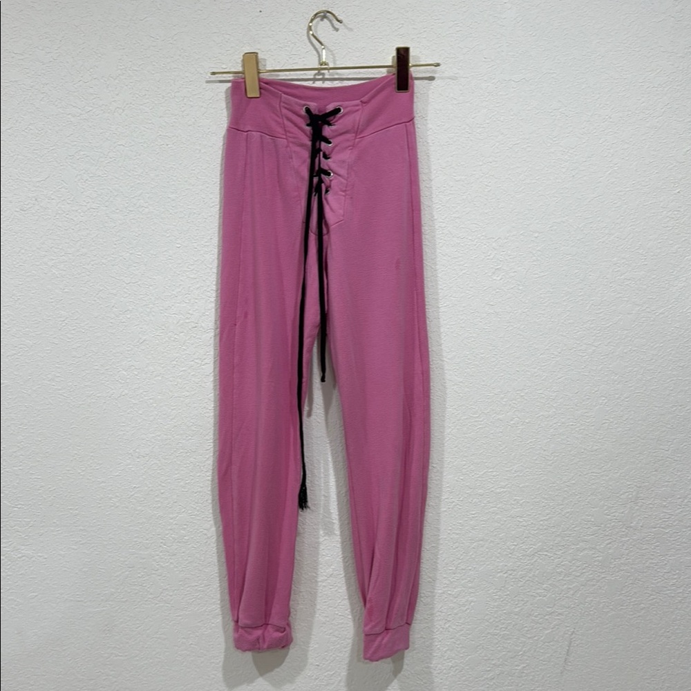 Selkie sweat pants RARE Lace-Up
